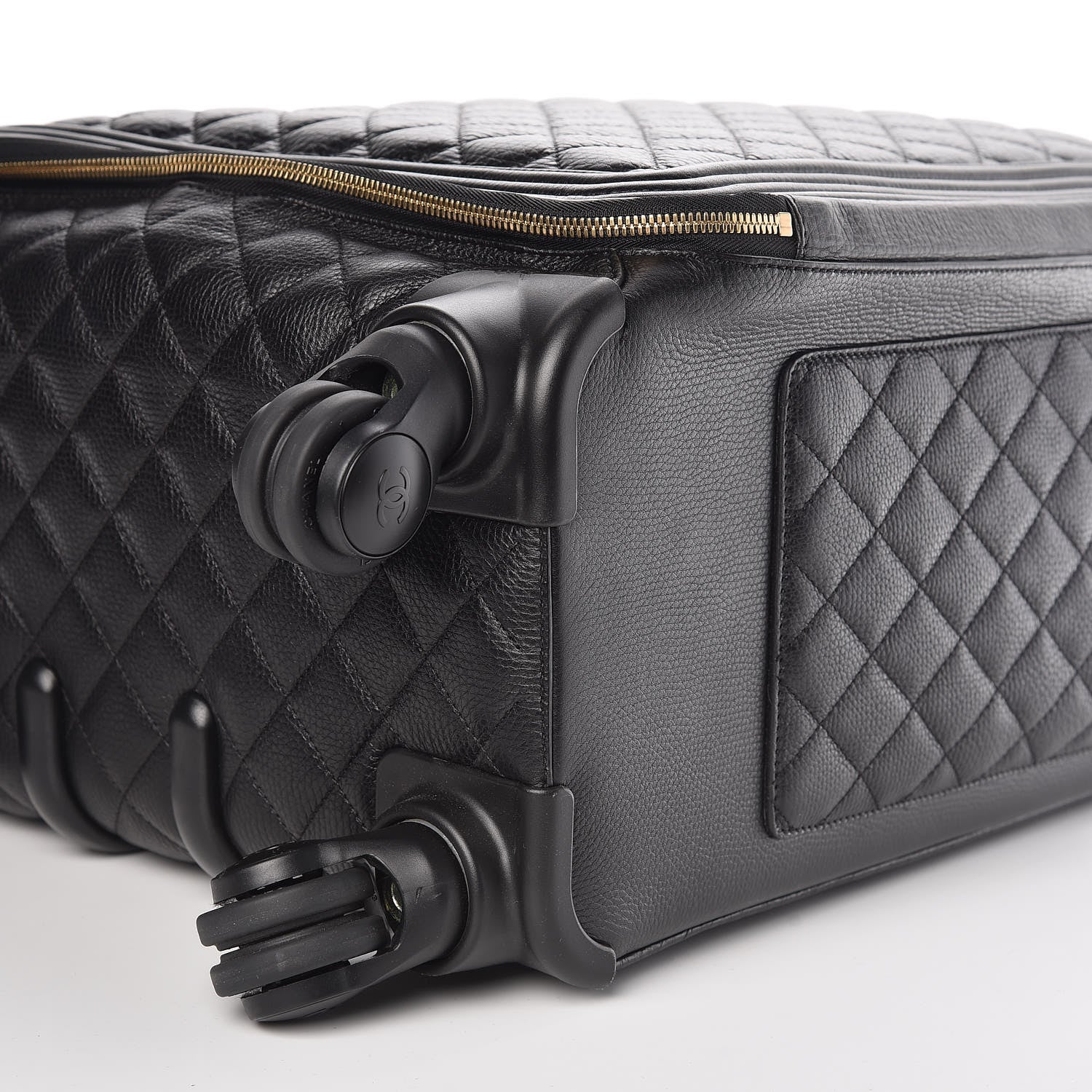 Chanel Calfskin Quilted Coco Case Trolley Black 11 of 15