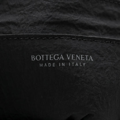 Bottega Veneta Paper Calfskin Intrecciato Cassette Belt Bag Black 6 of 9