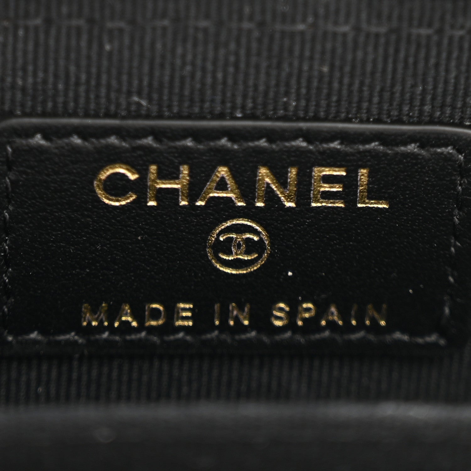 Chanel Caviar Quilted Crystal Zip Around Coin Purse Wallet Black 6 of 8