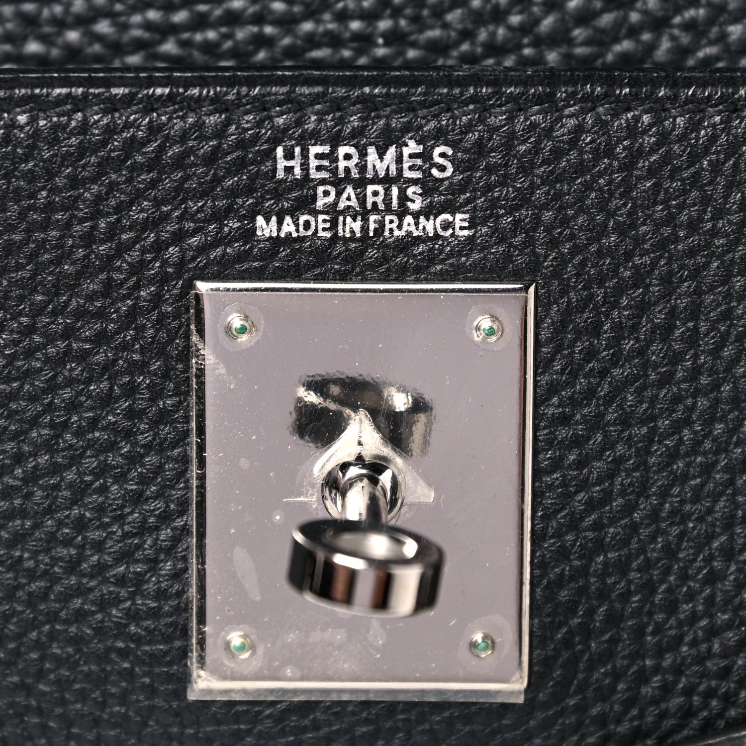 Hermes Togo Kelly Retourne 32 Black 6 of 15