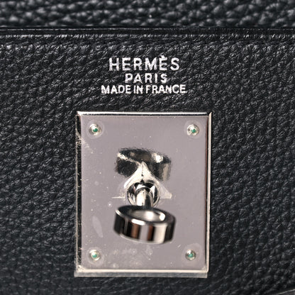 Hermes Togo Kelly Retourne 32 Black 6 of 15