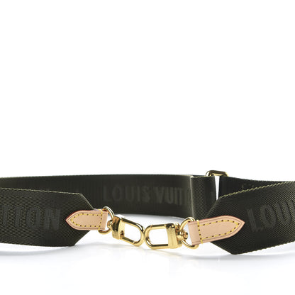 Louis Vuitton Nylon Monogram Strap with Coin Purse Kaki 4 of 10