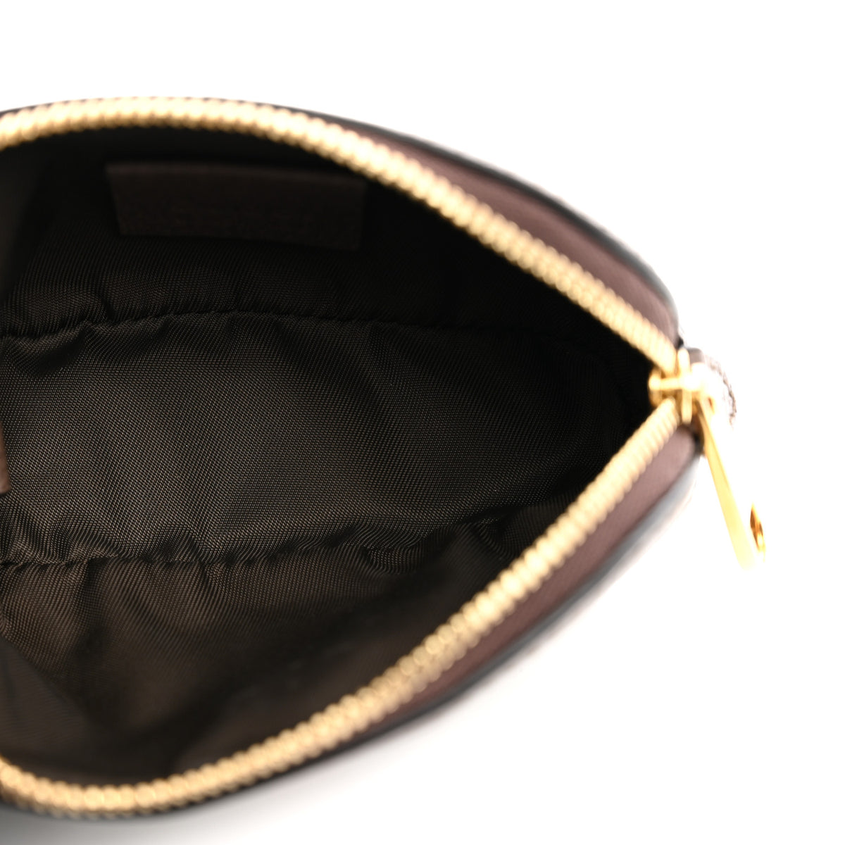 Gucci GG Supreme Monogram Web Ophidia Dome Key Pouch Beige New Acero 5 of 8