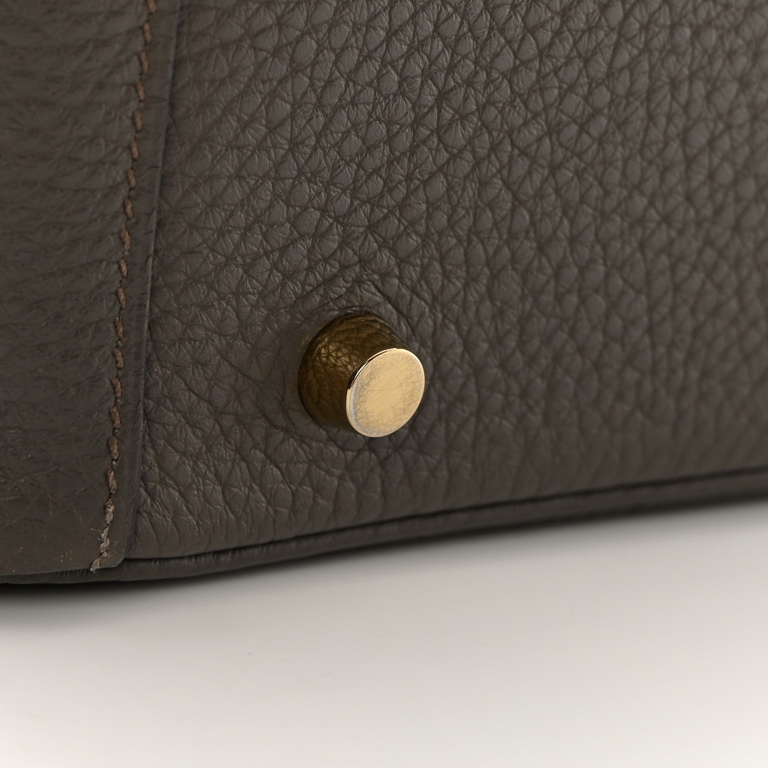 Hermes Taurillon Clemence Lindy 30 Etain 14 of 18