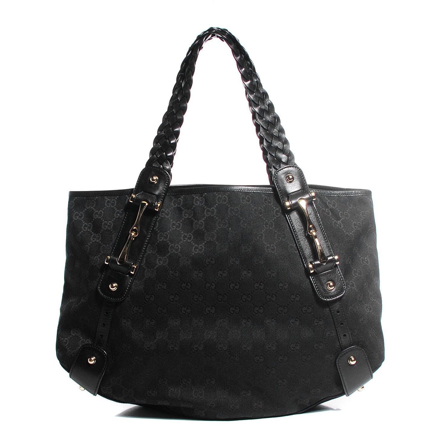Monogram Medium Pelham Shoulder Bag Black