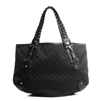 Gucci Monogram Medium Pelham Shoulder Bag Black 1 of 7