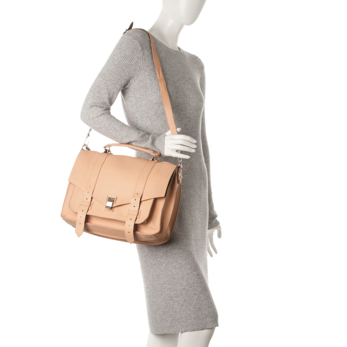 Lambskin Large PS1 Satchel Sorbet