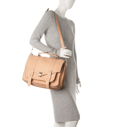 Proenza Schouler Lambskin Large PS1 Satchel Sorbet 2 of 8