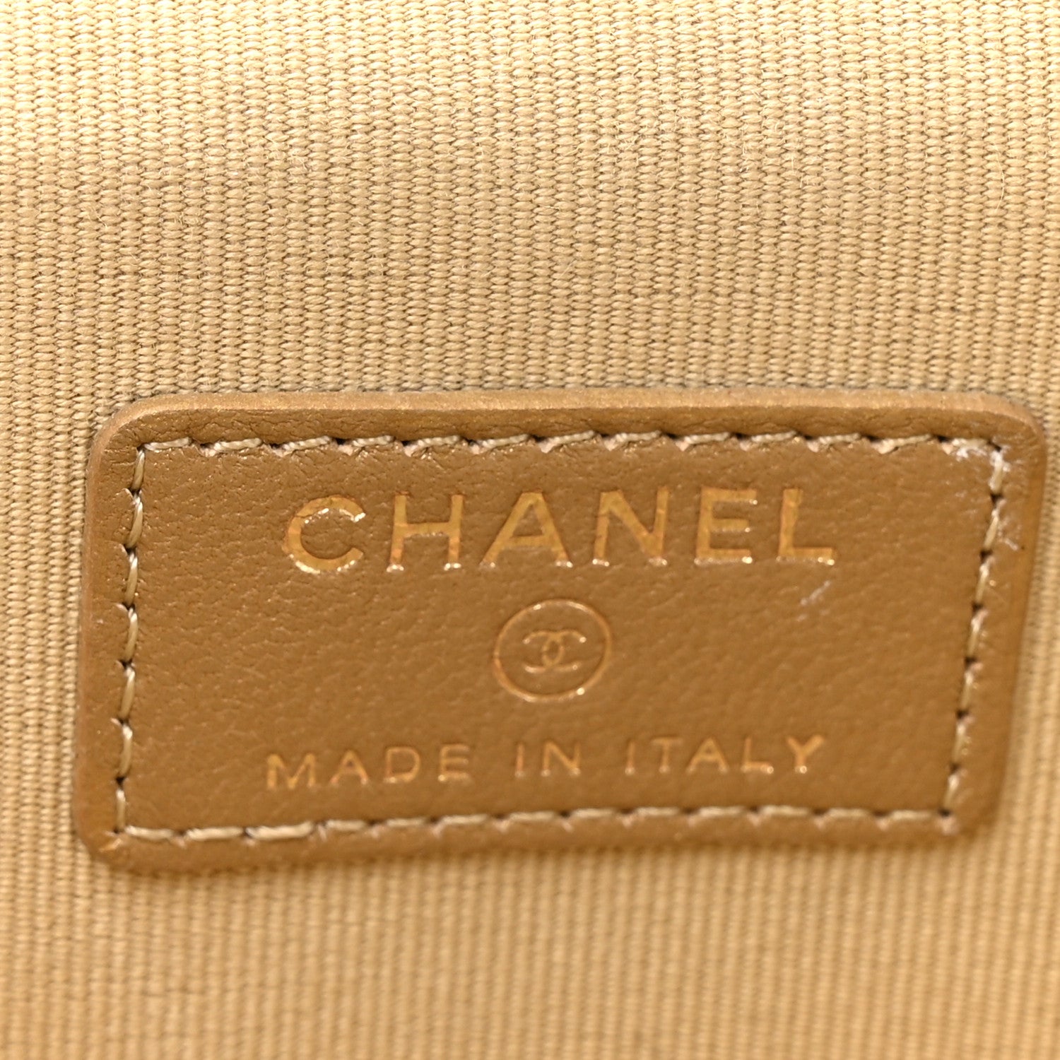 Chanel Lambskin Quilted Mini Pearl Crush Vanity Case With Chain Black 6 of 10