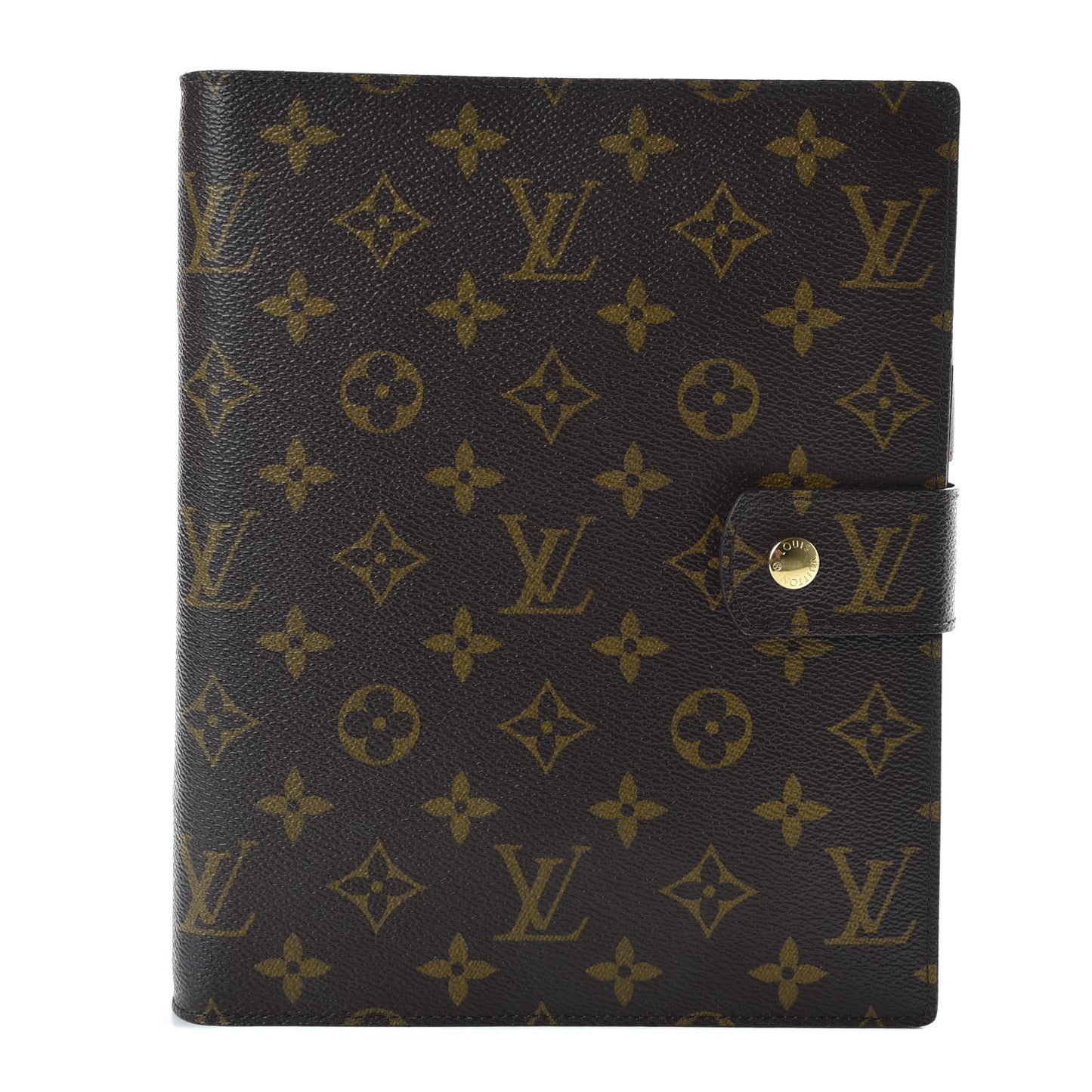 Monogram Large Ring Agenda Cover