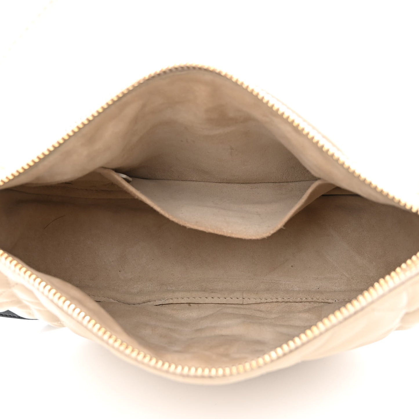 Lambskin Cannage Medium Dior Vibe Hobo Bag Beige