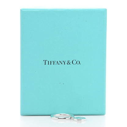 Tiffany Sterling Silver Return to Tiffany Round Charm Ring 50 5.5 5 of 5