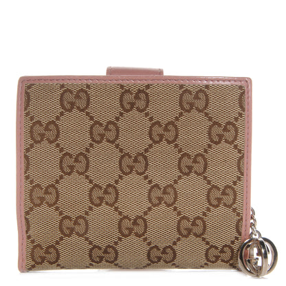 Gucci Monogram Twins French Wallet Rose 1 of 8