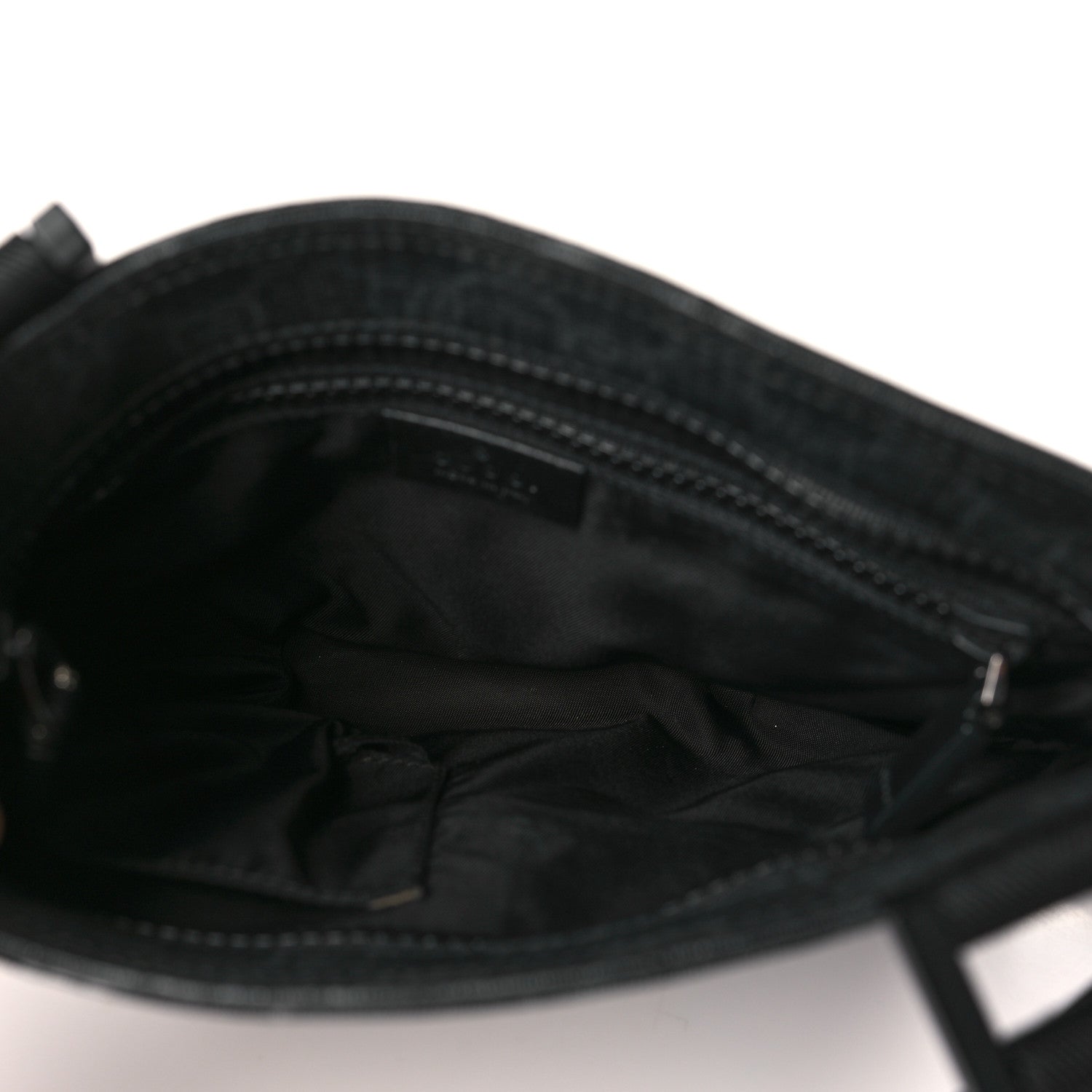 Gucci GG Plus Flat Messenger Bag Black Grey 5 of 9
