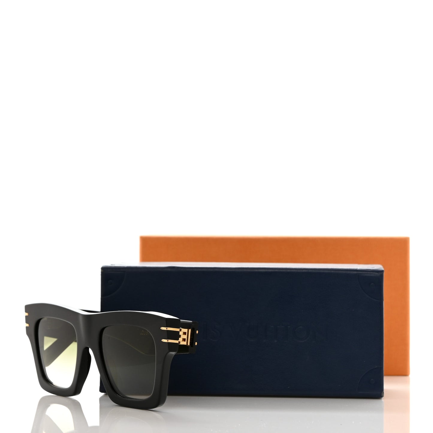 Acetate Blade Sunglasses Z1482W Black