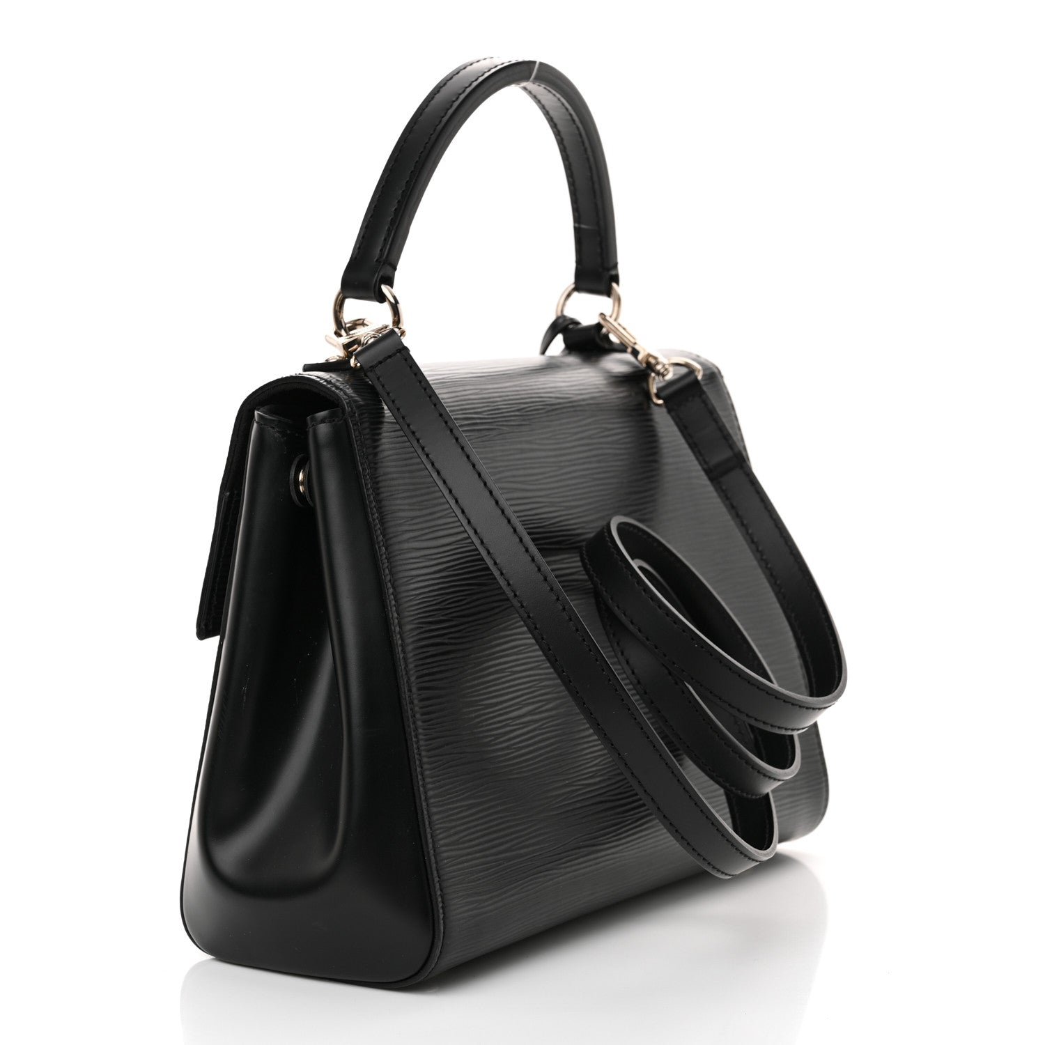Louis Vuitton Epi Cluny BB Black 3 of 10
