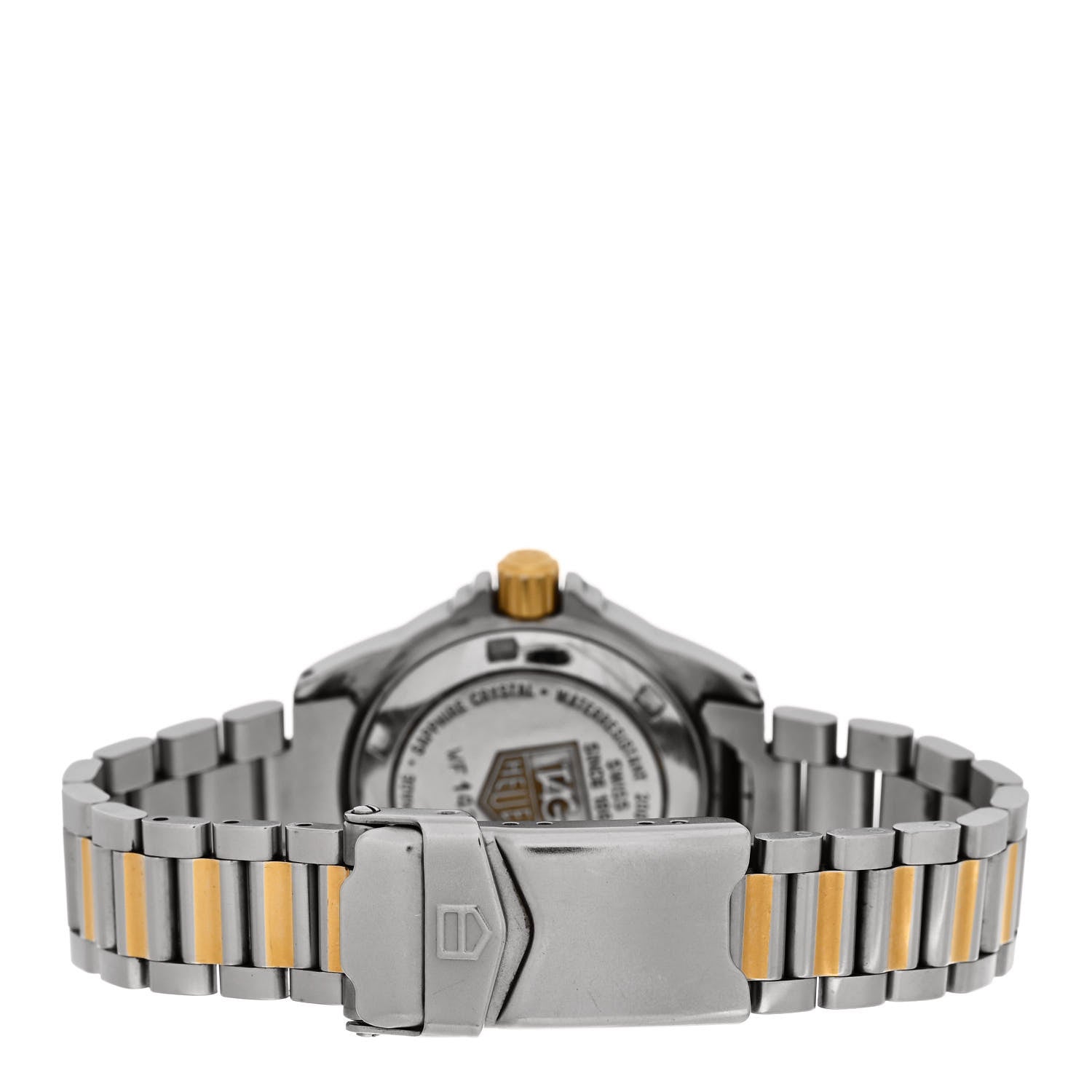 Tag Heuer Stainless Steel 18K Yellow Gold 28mm Professional Quartz Watch White WF1420-0 3 of 4