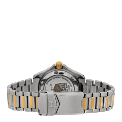 Tag Heuer Stainless Steel 18K Yellow Gold 28mm Professional Quartz Watch White WF1420-0 3 of 4
