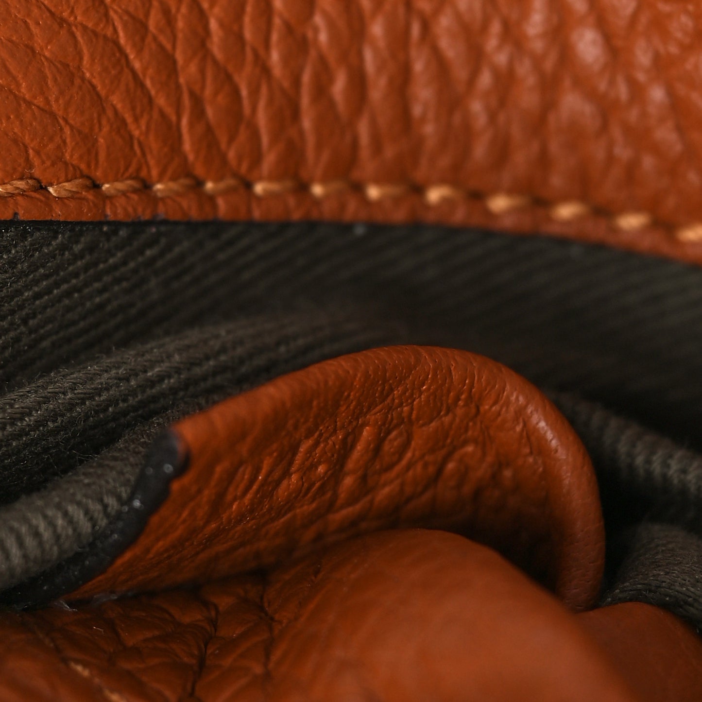 Calfskin Mini Marcie Round Crossbody Bag Tan