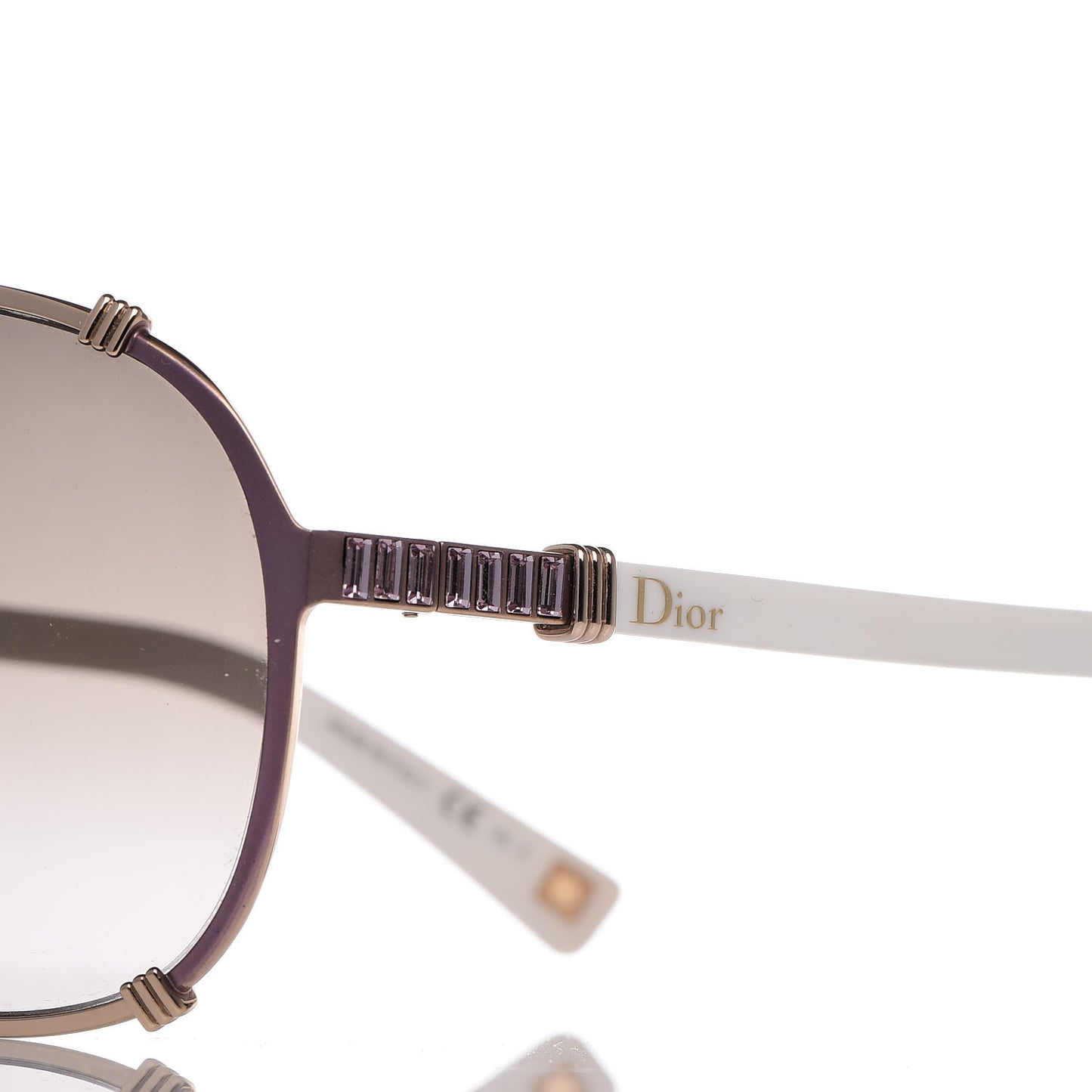 Chicago 2 Aviator Sunglasses White