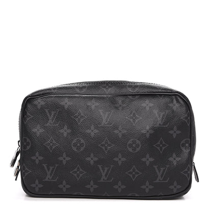 Louis Vuitton Monogram Eclipse Toilet Pouch GM 1 of 7
