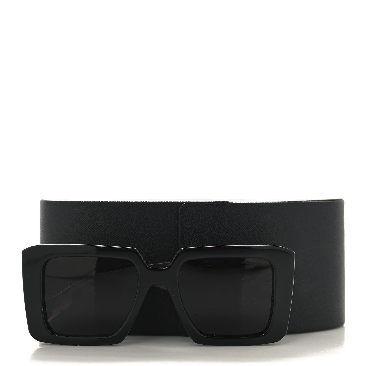 Prada Acetate Symbole Sunglasses SPR 23Y Slate Grey 7 of 7