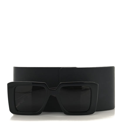 Prada Acetate Symbole Sunglasses SPR 23Y Slate Grey 7 of 7