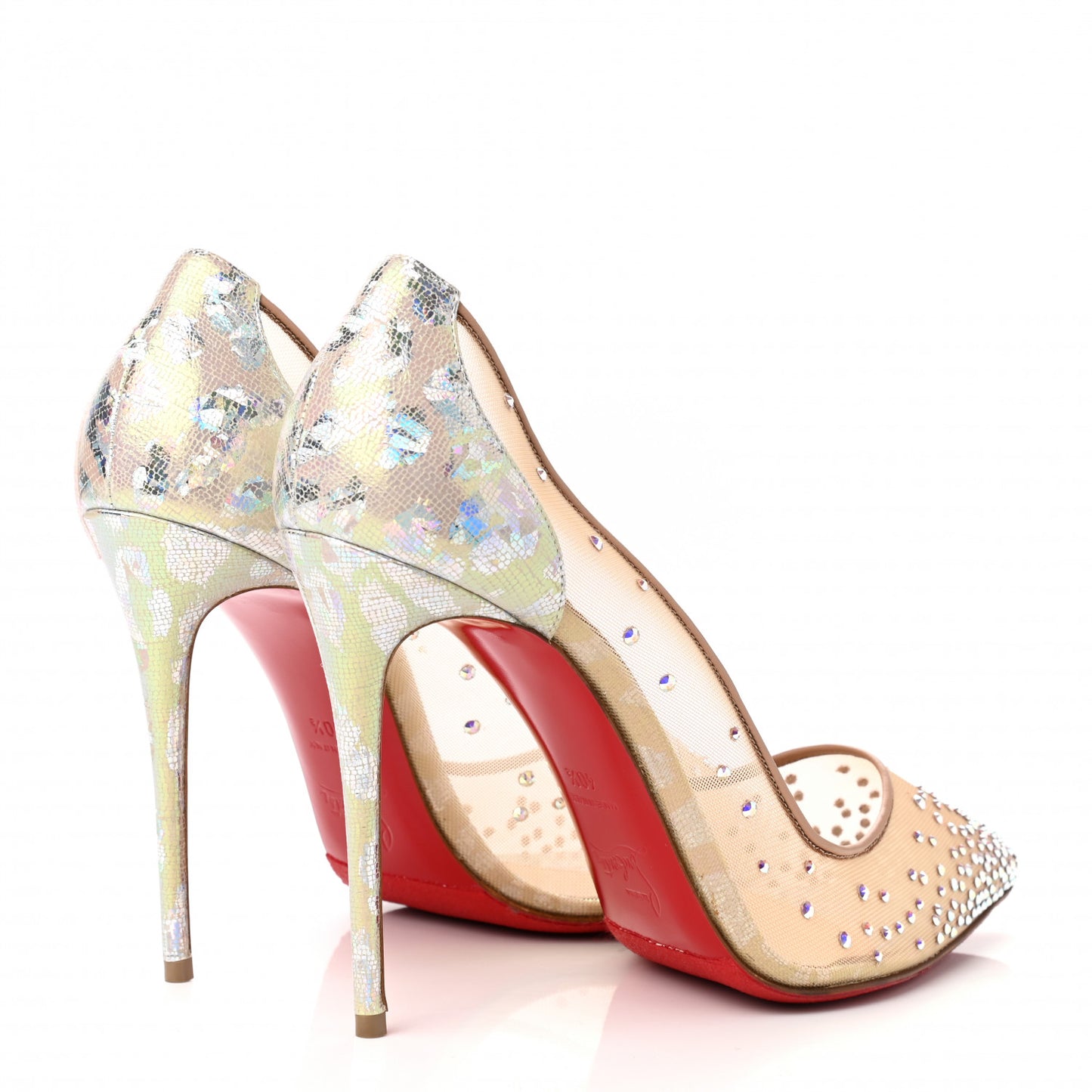 Crystal Strass Follies 100 Pumps 37 Crystal