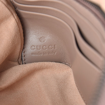 Gucci Calfskin Matelasse Mini GG Marmont Chain Bag Porcelain Rose 5 of 7