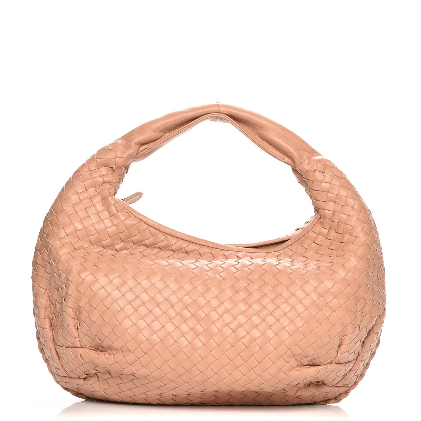 Nappa Intrecciato Medium Belly Veneta Hobo