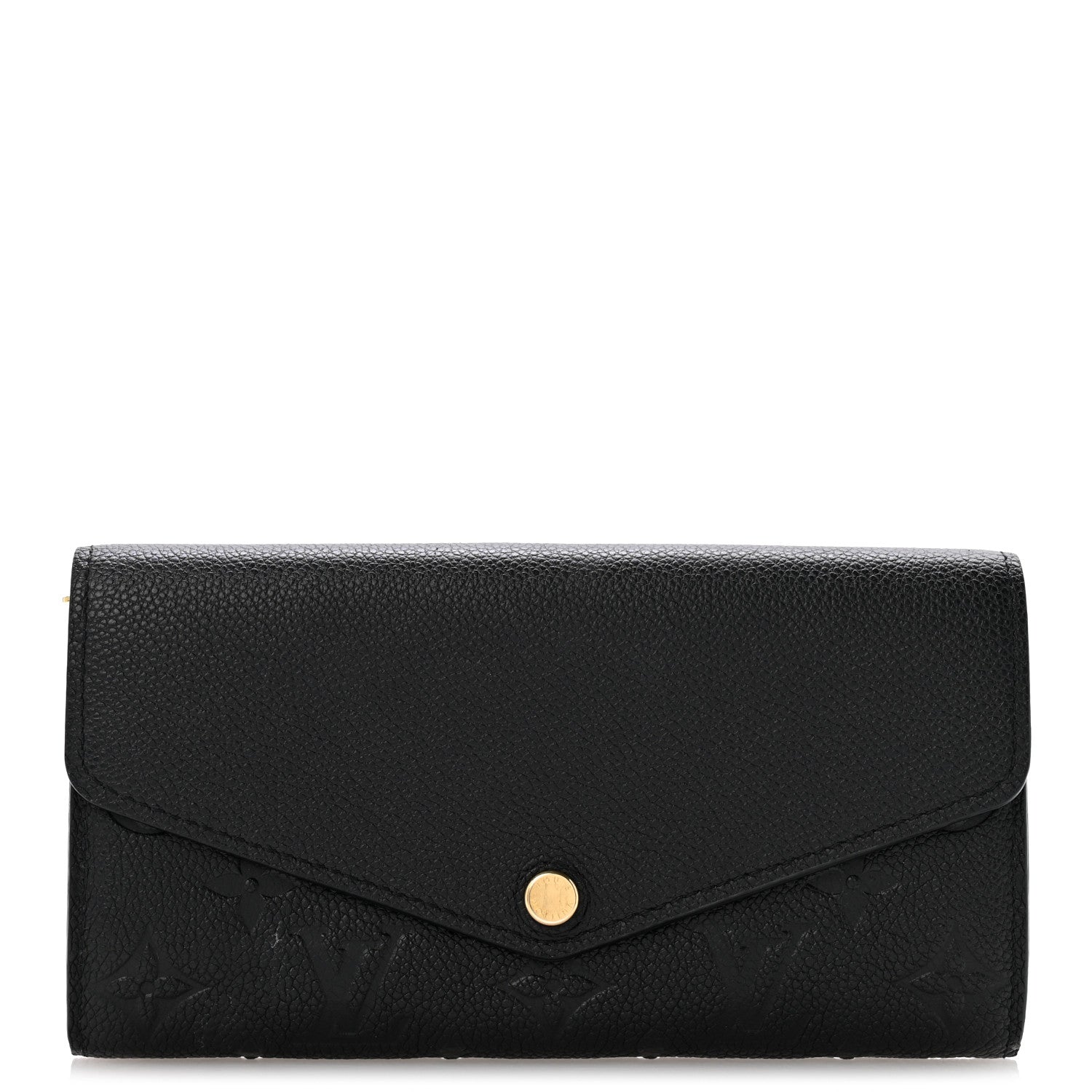 Louis Vuitton Empreinte Sarah Wallet NM Black 1 of 9