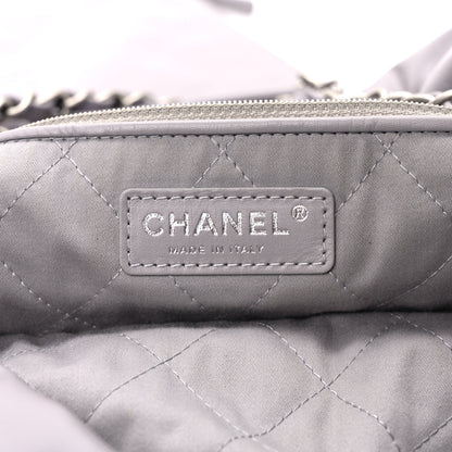 Chanel Shiny Calfskin Quilted Chanel 22 Light Grey 7 of 10