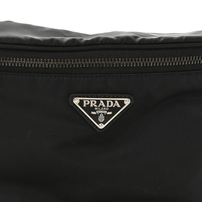 Prada Tessuto Re-Nylon Saffiano Belt Bag Black 6 of 8