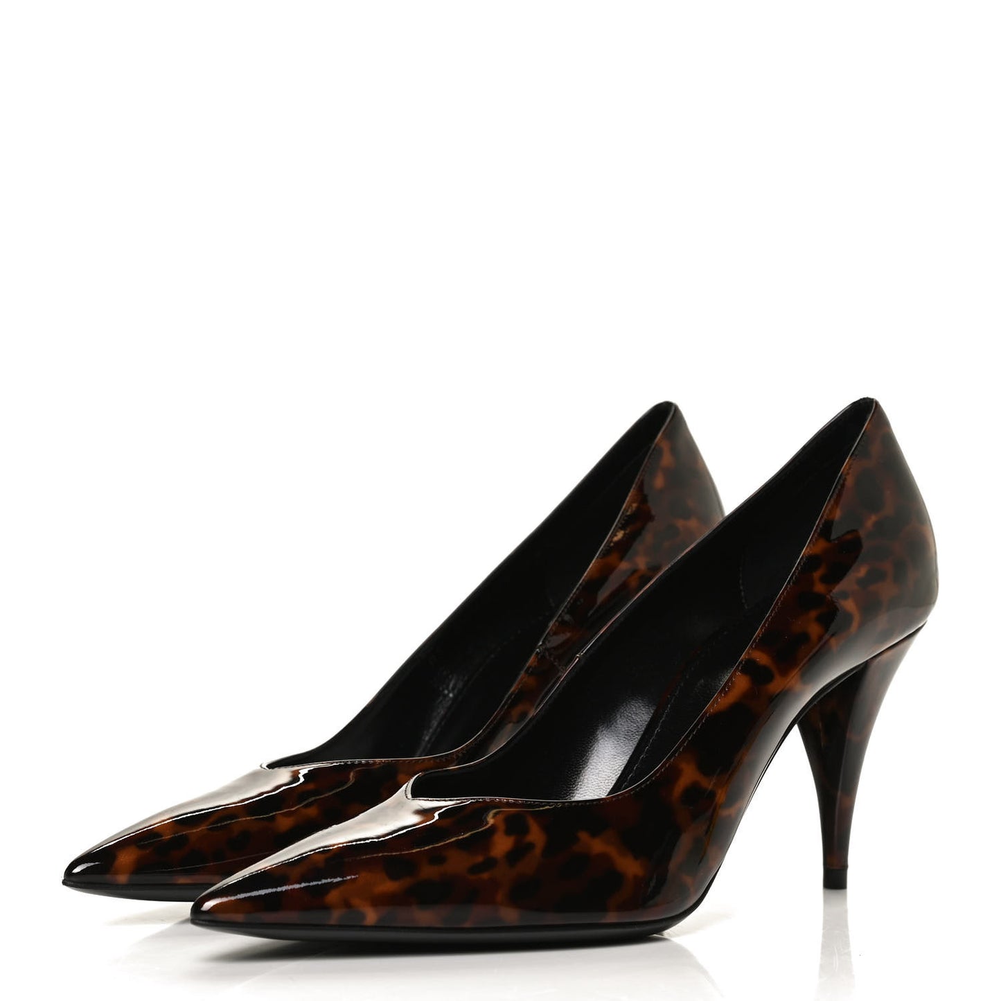 Patent Tartaruga Kiki 85 Pump 36.5 Manto Naturale