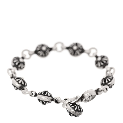 Chrome Hearts Sterling Silver Cross Ball Bracelet 2 of 3