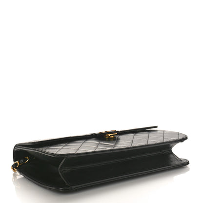 Chanel Lambskin Quilted Medium Single Flap Black 4 of 9