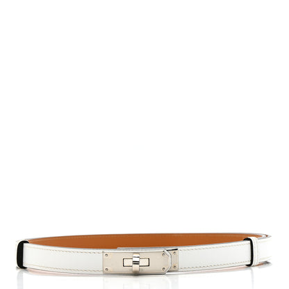 Hermes Epsom Kelly Belt White 1 of 3
