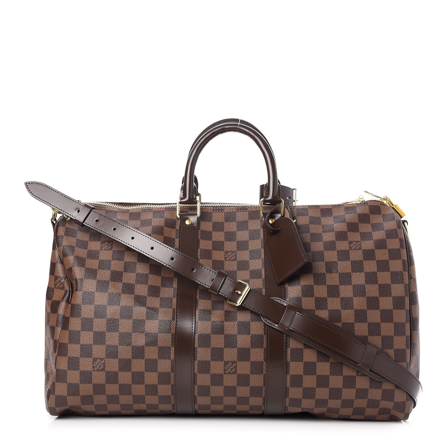 Louis Vuitton Damier Ebene Keepall Bandouliere 45 1 of 9