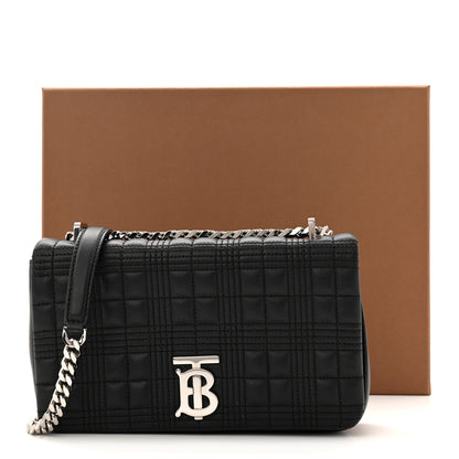Burberry Lambskin Quilted Small Lola Bag Black 11 of 11