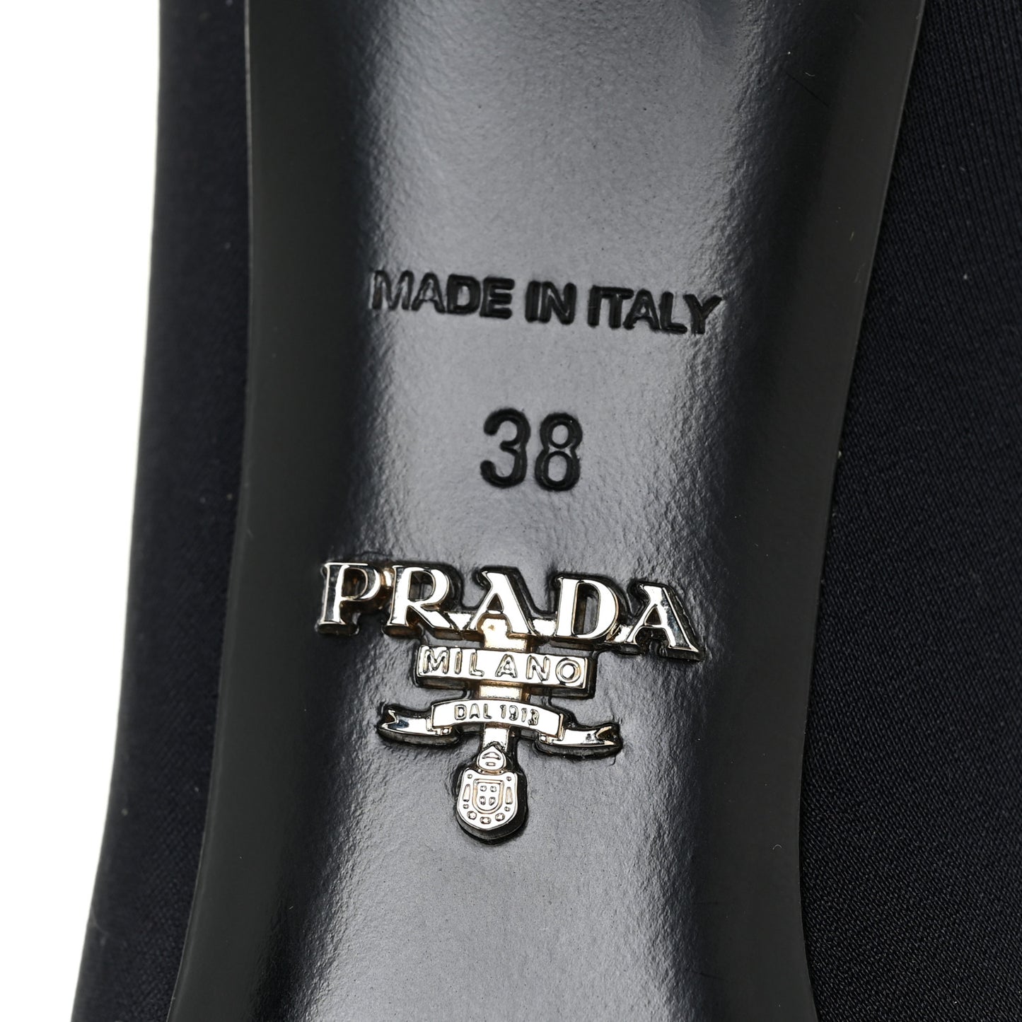 Neoprene Pointed 65 Sock Boots 38 Black