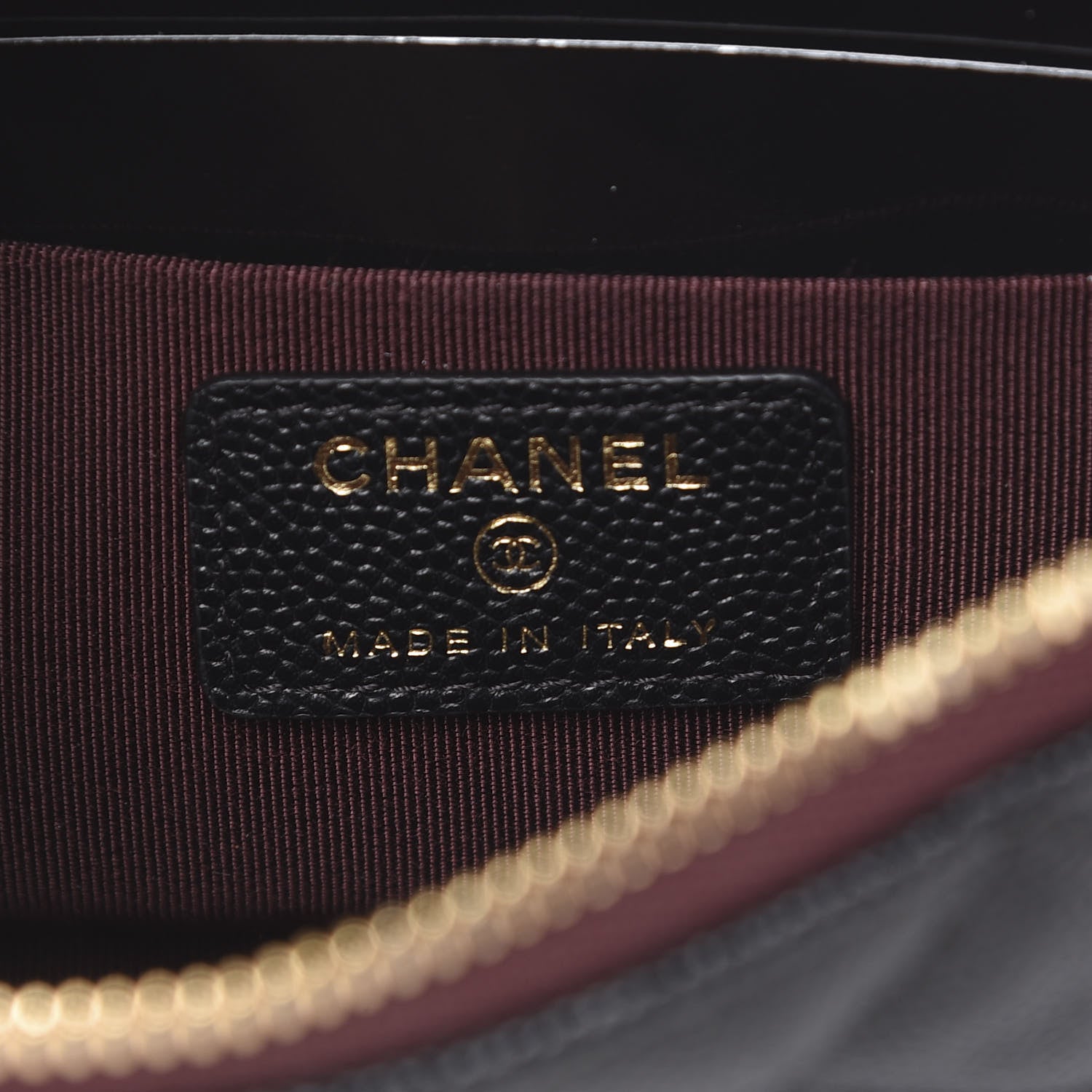 Chanel Caviar Quilted Small Pouch Black 5 of 7