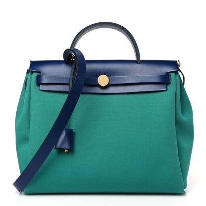 Hermes Herbag Zip PM 31 Malachite Menthe 3 of 10