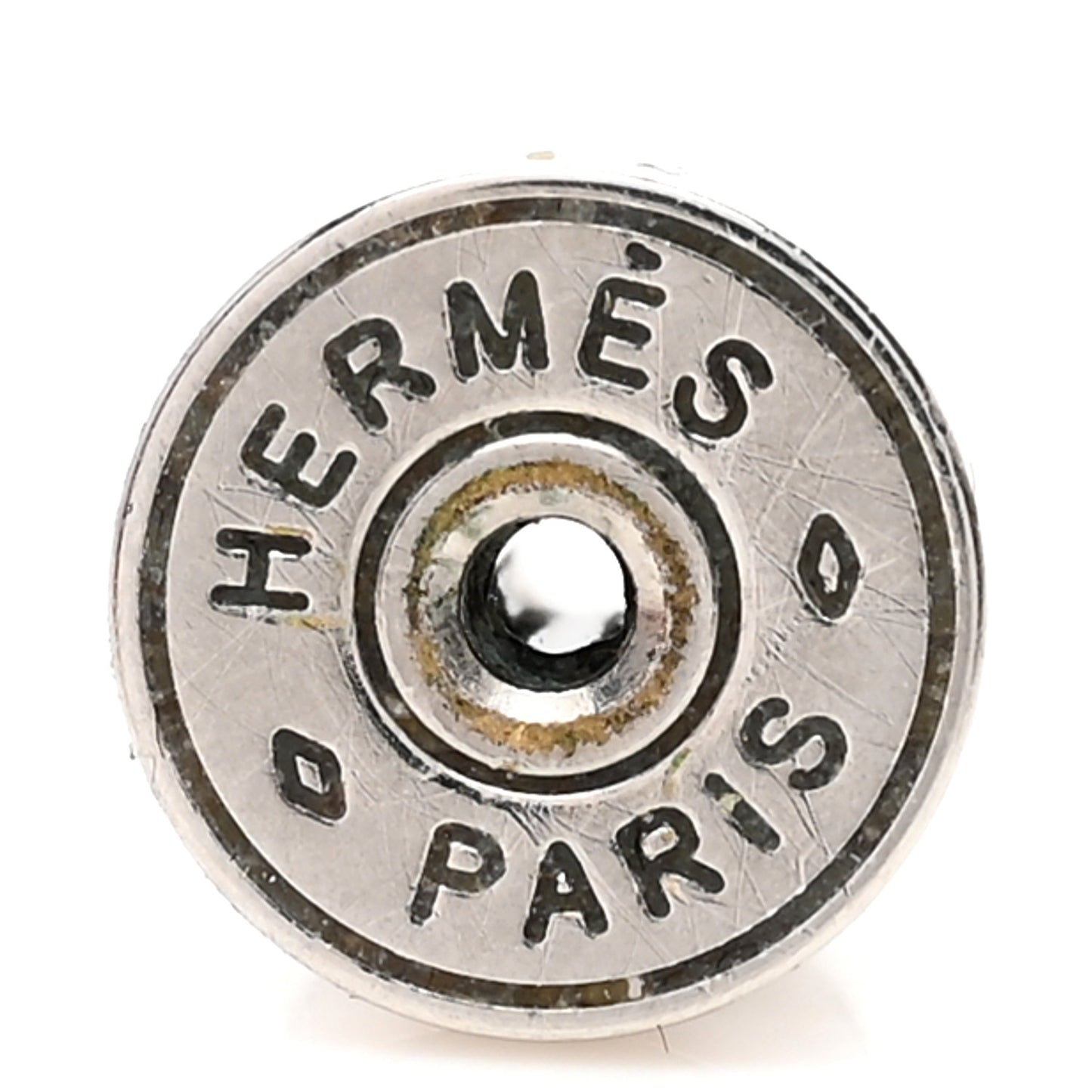 Palladium Lacquered Mini Pop H Earrings Black