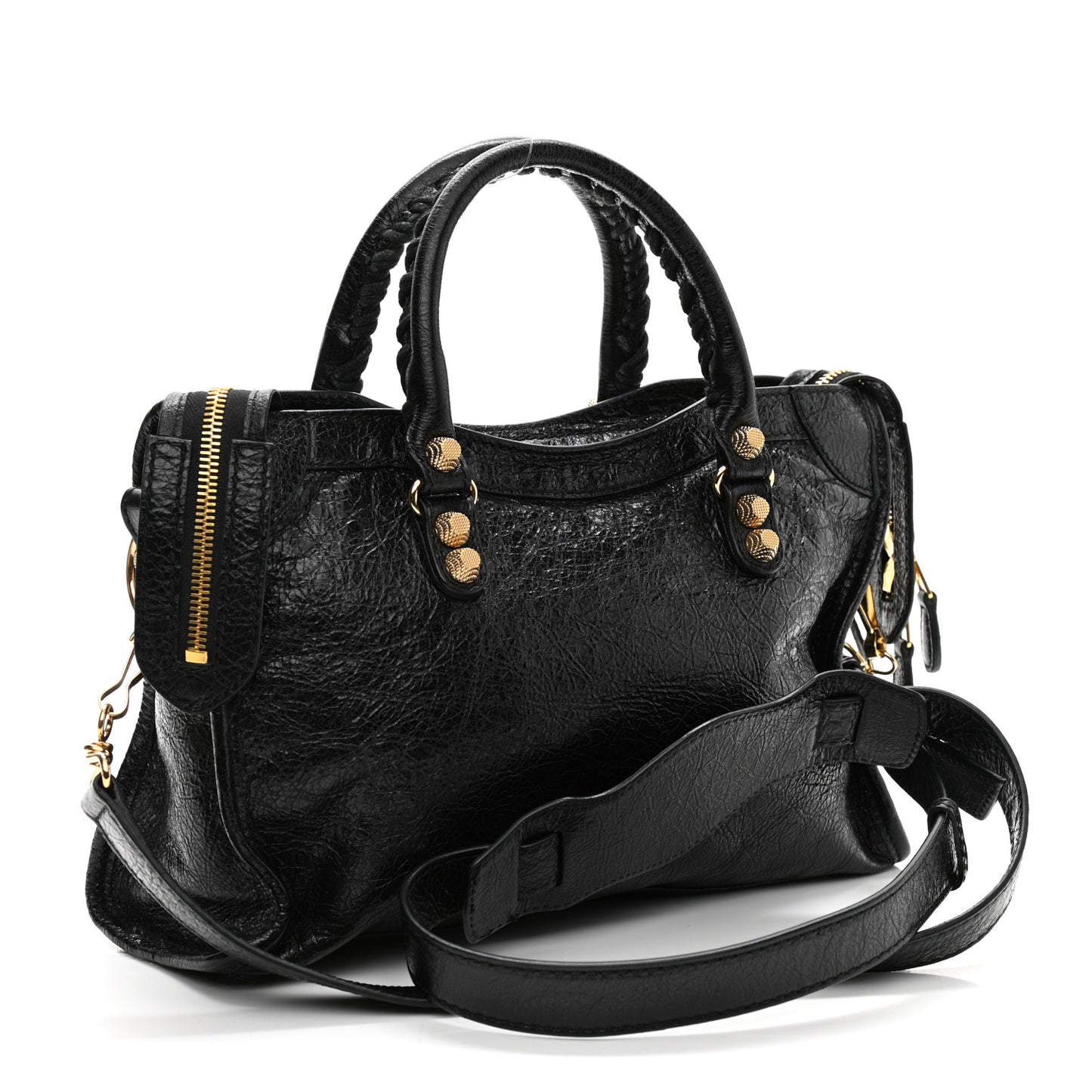 Agneau Giant 12 Gold Hardware S City Black