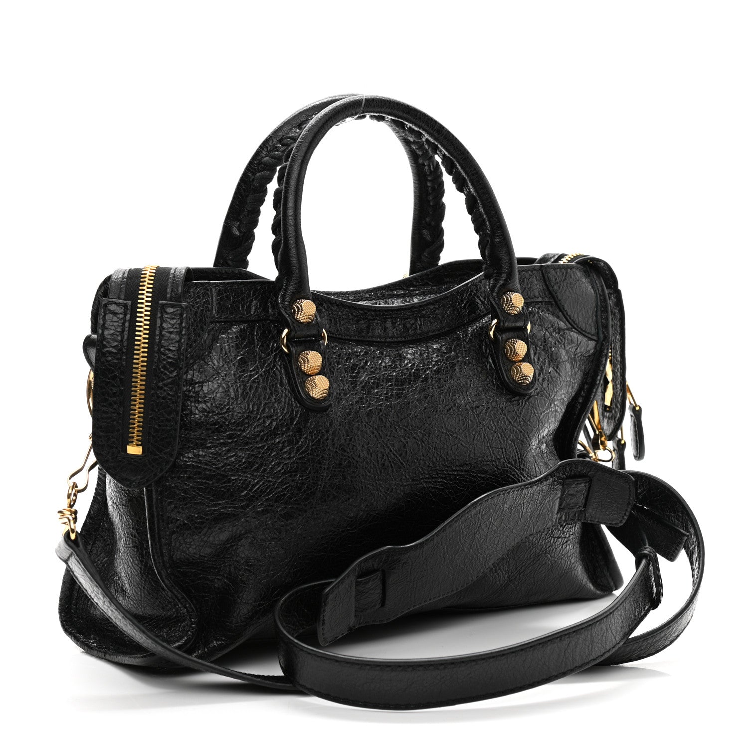 Balenciaga Agneau Giant 12 Gold Hardware S City Black 2 of 9