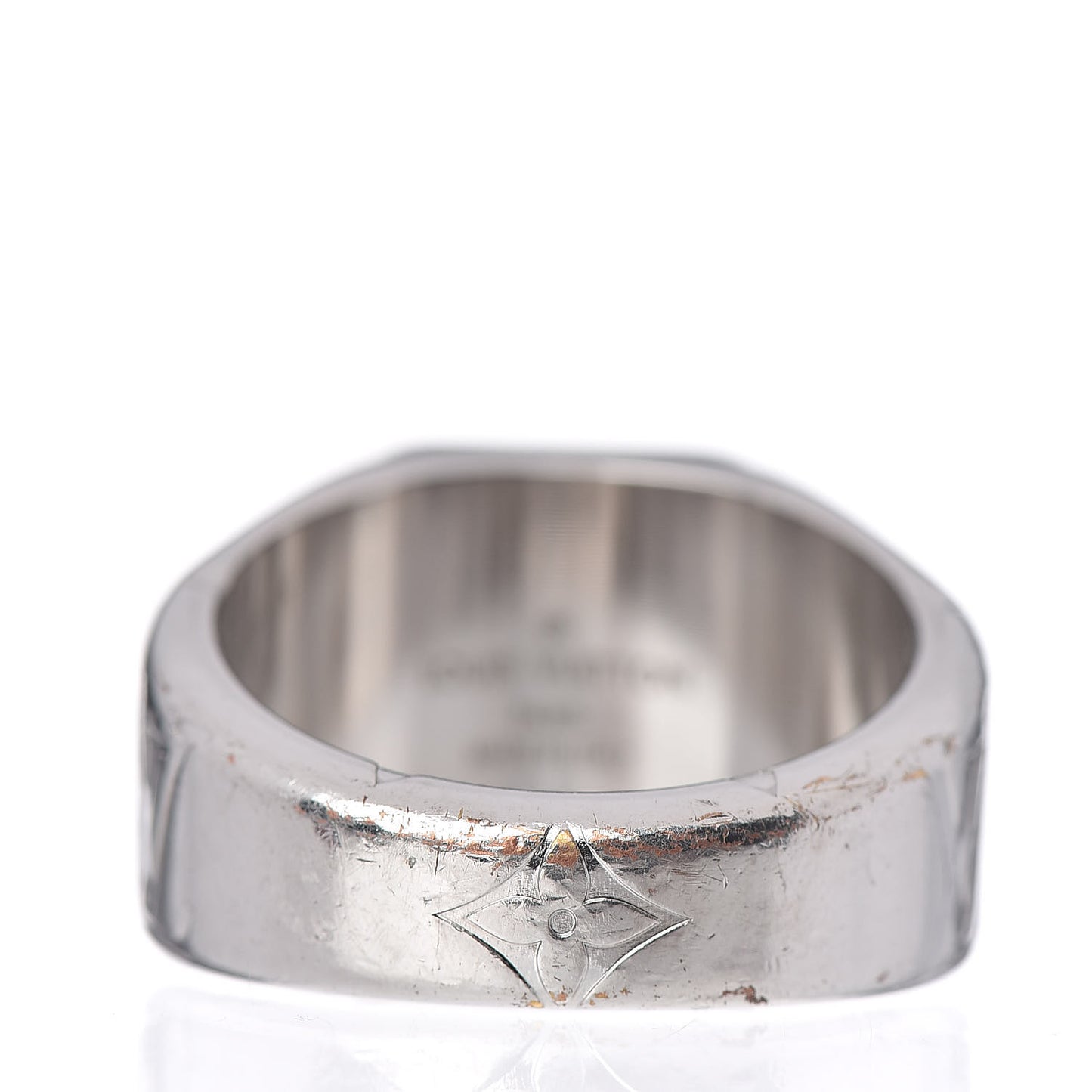 Monogram Signet Ring 10 Silver