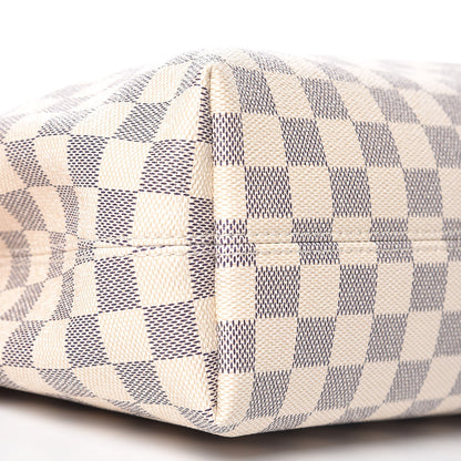 Louis Vuitton Damier Azur Graceful PM Rose Ballerine 11 of 13