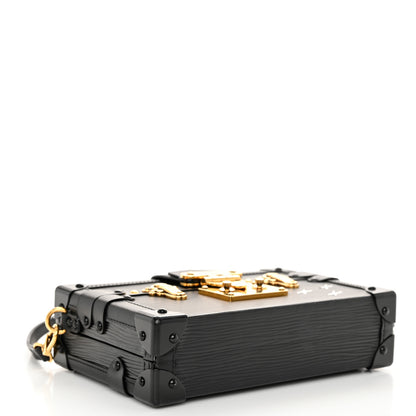 Louis Vuitton Epi Petite Malle Black 4 of 12