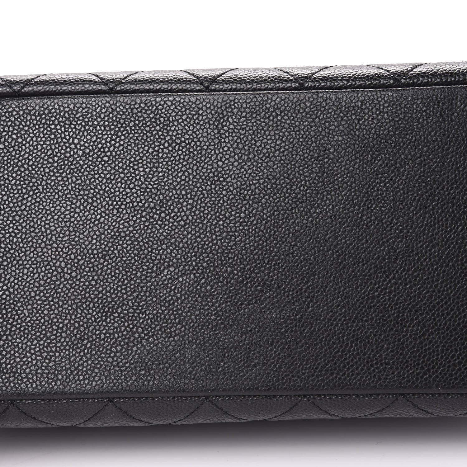 Chanel Caviar Quilted Grand Shopping Tote GST Black 9 of 11