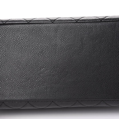 Chanel Caviar Quilted Grand Shopping Tote GST Black 9 of 11